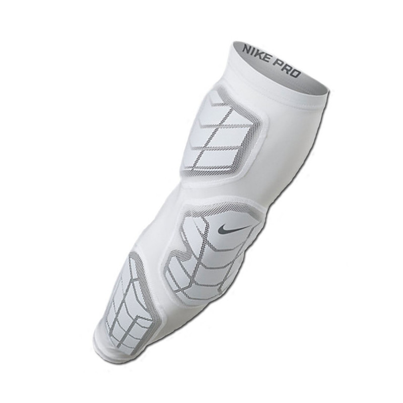 Protection Bras Nike Pro Hyperstrong Padded Arm Sleeve Blanc