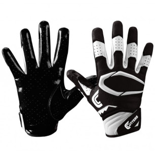 Gants de football américain Cutters S451 REV Pro 2.0 Noir pour junior