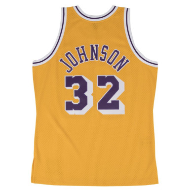 Mitchell & ness NBA swingman Jersey Magic Johnson Los Angeles Lakers Hardwood Classics Yellow