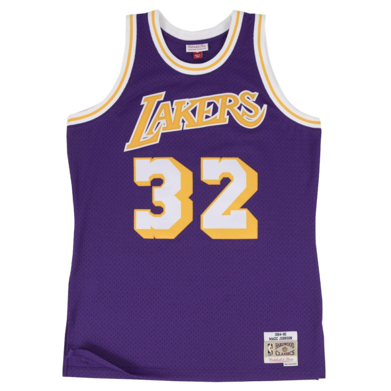 Mitchell & ness NBA swingman Jersey Magic Johnson Los Angeles Lakers 1984-85 Hardwood Classics purple