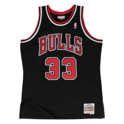 Maillot NBA Scottie Pippen Chicago Bulls 1997-98 Mitchell & ness Hardwood Classics Noir