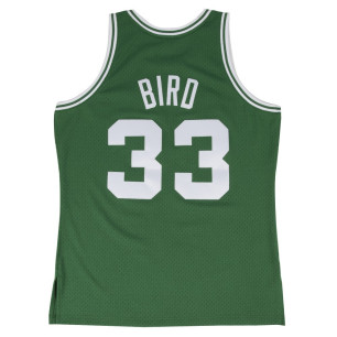 Camiseta NBA Swingman Larry Bird Boston Celtics Hardwood Classics Mitchell & Ness Verde