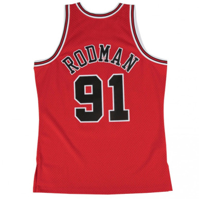 Mitchell & ness NBA swingman Denis Rodman Chicago Bulls Hardwood Classics red