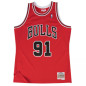 Mitchell & ness Hardwood Classics NBA Jersey Dennis Rodman Chicago Bulls 1997-98 red