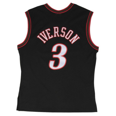 195641_Maillot NBA swingman Allen Iverson Philadelphie Sixers Hardwood Classics Mitchell & ness noir