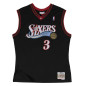 Mitchell & ness NBA Allen Iverson Philadelphie Sixers 2000-01 Mitchell & ness Hardwood Classics negro Mitchell & ness NBA Allen Iverson Philadelphie Sixers 2000-01 Mitchell & ness Hardwood Classics negro