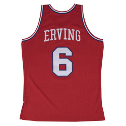 111111_Maillot NBA swingman Julius Erving Philadelphie Sixers Hardwood Classics Mitchell & ness Rouge