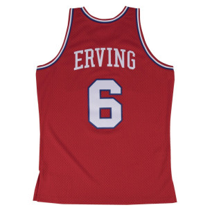 Mitchell & ness NBA swingman Julius Erving Philadelphie Sixers Hardwood Classics red