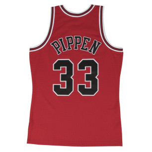 Mitchell & ness Hardwood Classics NBA Jersey Scottie Pippen Chicago Bulls 1997-98 red