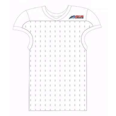 camiseta futbol americano SPORTLAND AMERICAN blanco