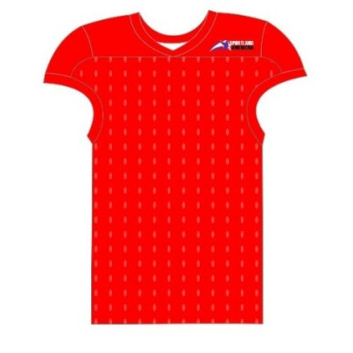 SPORTLAND AMERICAN Practice football jersey red