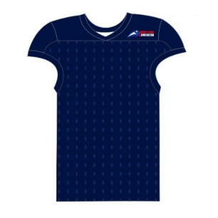 SPORTLAND AMERICAN Practice football jersey navy
