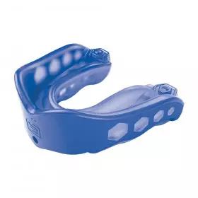 Protège dents Shock Doctor Gel Max avec strap Bleu