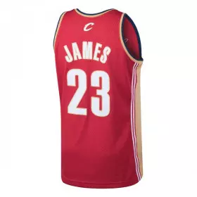 Maillot NBA Hardwood Classics Lebron James Cleveland Cavaliers Rouge Pour enfants