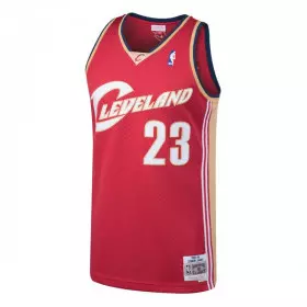 NBA Hardwood Classics Jersey Lebron James Cleveland Cavaliers Red para niños