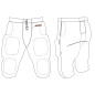 Men's Sportland football pant without pads white