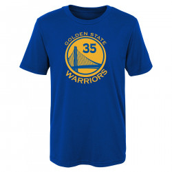 EK2B7TD99B35KD_T-shirt NBA Kevin Durant Golden State Warriors Bleu pour enfant