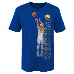 Camiseta NBA Stephen Curry Pixel para niño Azul