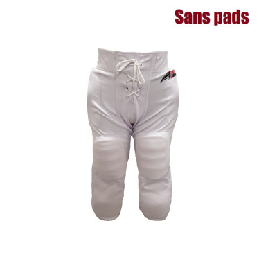 pantalones de futbol americano sin pads Sportland blanco para adulto