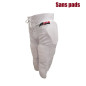 pantalones de futbol americano sin pads Sportland blanco para adulto