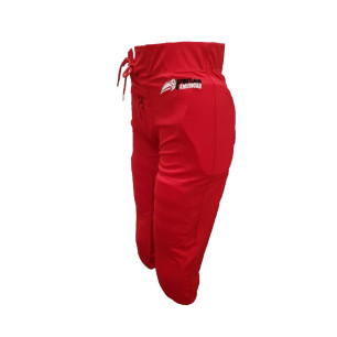 Men's Sportland football pant all integrated red