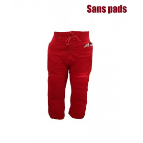 pantalones de futbol americano sin pads Sportland rojo para adulto