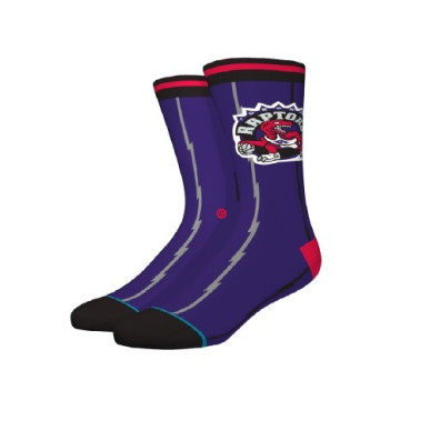 Stance NBA Arena HWC Toronto Raptors Purple Sock