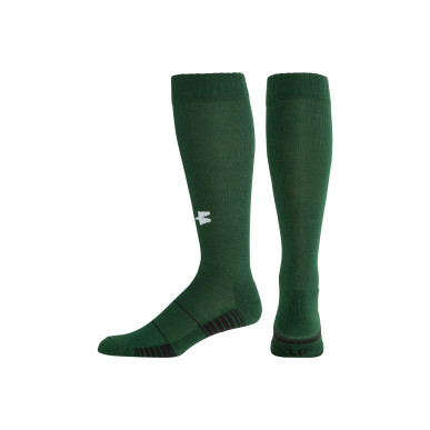 Calcetin de deportivo Under Armour Team Over the calf Verde