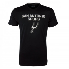 T-shirt NBA San Antonio Spurs New Era Team logo negro