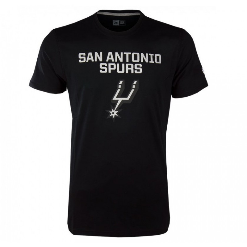 11546137_TT-Shirt NBA San Antonio Spurs New Era Team logo Noir