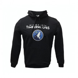 Sweat à Capuche NBA Minnesota Timberwolves New Era Team logo Noir