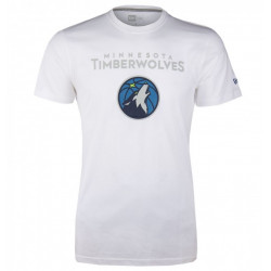 11546146_T-Shirt NBA Minnesota Timberwolves NewEra Blanc pour Hommes