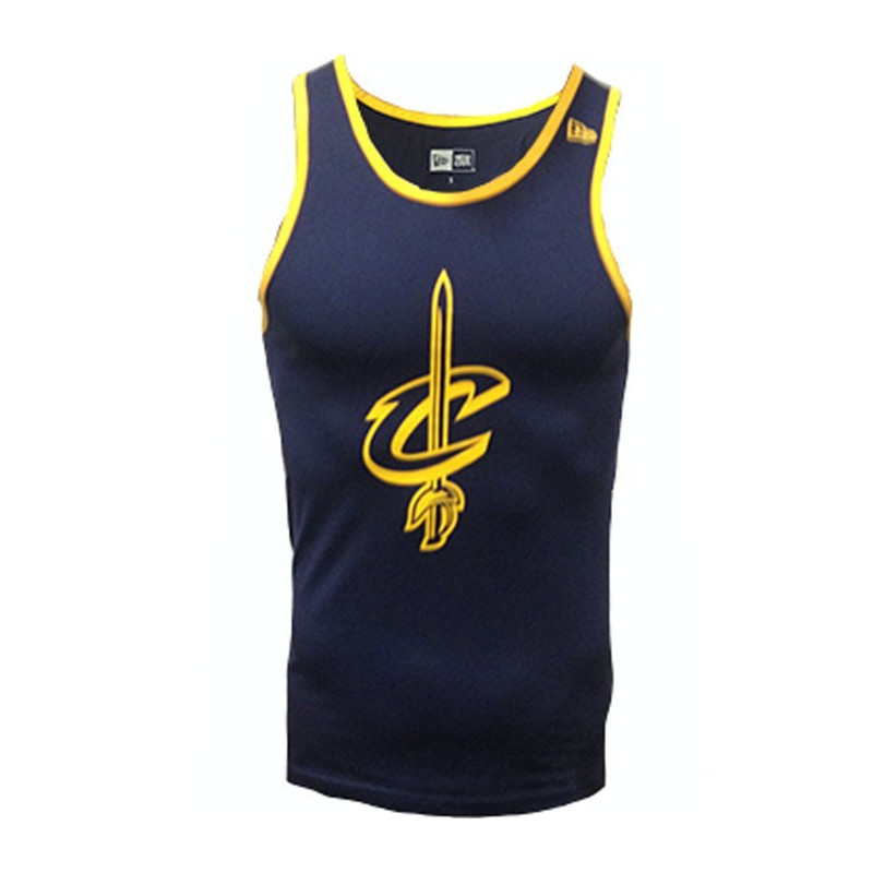 11569510_Débardeur NBA Cleveland Cavaliers New Era Team apparel pop logo Bleu Navy pour Homme