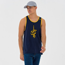 camiseta New era Team apparel pop logo NBA Cleveland Cavaliers navy para hombre