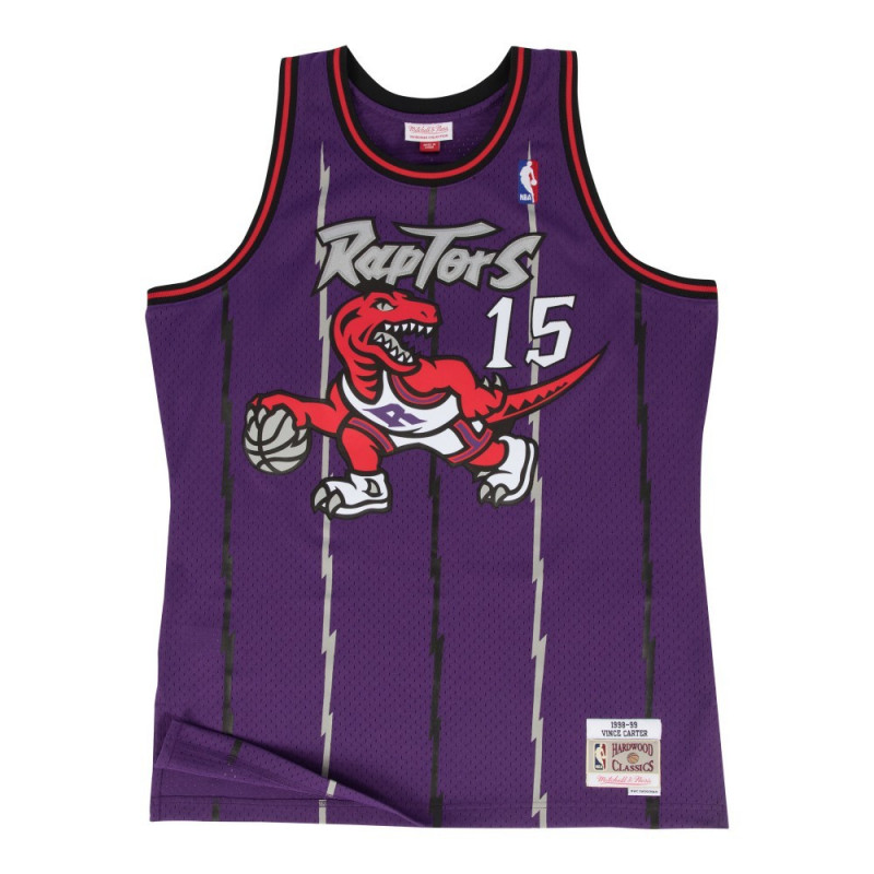 Maillot NBA swingman Vince Carter Toronto Raptors 199899 Hardwood