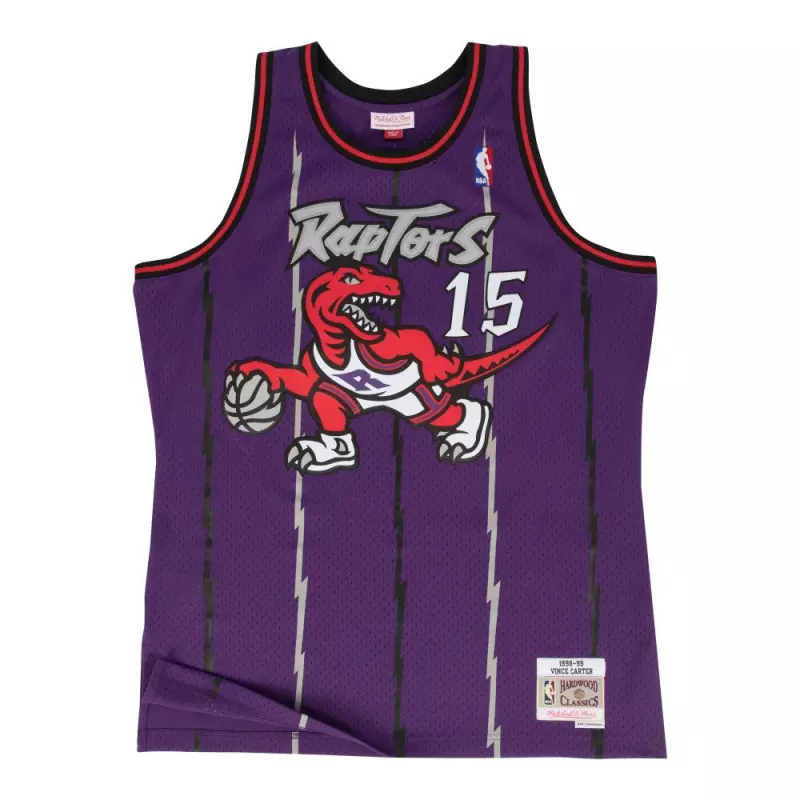 Maillot NBA Vince Carter Toronto Raptors 1998-99 Mitchell & ness Hardwood Classics Violet