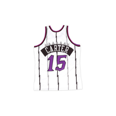 NBA Swingman Vince Carter Swimsuit Toronto Raptors 1998-99 Hardwood Classics Mitchell & ness White