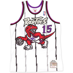Camiseta NBA Vince Carter Toronto Raptors 1998-99 Mitchell & ness Hardwood Classics Blanco