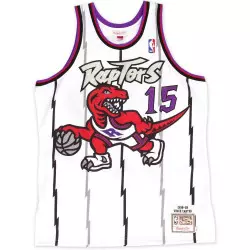Maillot NBA Vince Carter Toronto Raptors 1998-99 Mitchell & ness Hardwood Classics Blanc