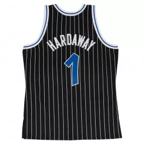 Traje de baloncesto Swingman Anfernee Hardaway Orlando Magic 1994-95 de NBA Clásicos de madera dura Mitchell & ness Negro