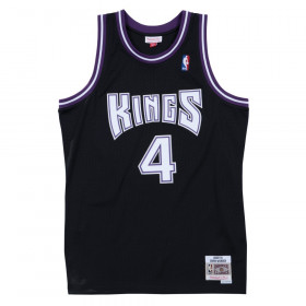 Traje de baloncesto Swingman Chris Webber Sacramento Kings 2000-01 de NBA  Clásicos de madera dura Mitchell & ness Negro