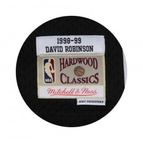 Traje de baloncesto Swingman David Robinson San Antonio Spurs 1998-99 de NBA Clásicos de madera dura Mitchell & ness Negro