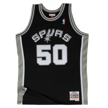 Mitchell & ness Hardwood Classics NBA Swingman David Robinson San Antonio Spurs 1998-99 Black
