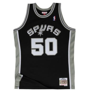 NBA Swingman David Robinson San Antonio Spurs 1998-99 1983-84 Hardwood Classics Mitchell & ness Black