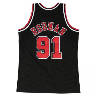 Mitchell & ness Hardwood Classics NBA Jersey Dennis Rodman Chicago Bulls 1997-98 Black