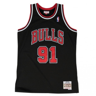 Mitchell & ness Hardwood Classics NBA Jersey Dennis Rodman Chicago Bulls 1997-98 Black
