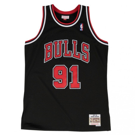 Mitchell & ness Hardwood Classics NBA Jersey Dennis Rodman Chicago Bulls 1997-98 Black
