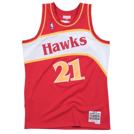 Mitchell & ness NBA swingman Hardwood classics Dominique Wilkins Atlanta Hawks 1986-87 Red