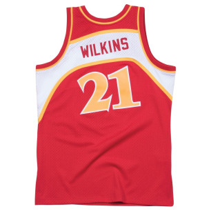 Mitchell & ness NBA swingman Hardwood classics Dominique Wilkins Atlanta Hawks 1986-87 Red