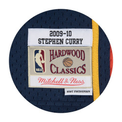 Maillot NBA Stephen Curry Golden State Warriors 2009-10 Mitchell & ness Hardwood Classics swingman Bleu Marine